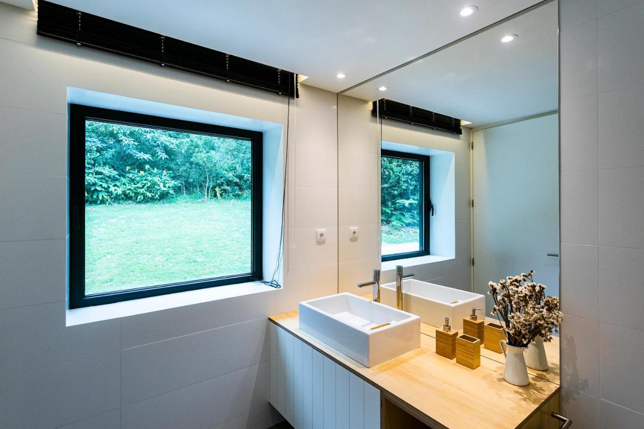 Sete Cidades Lake Cabin - Casa Da Lagoa 蓬塔德尔加达 外观 照片