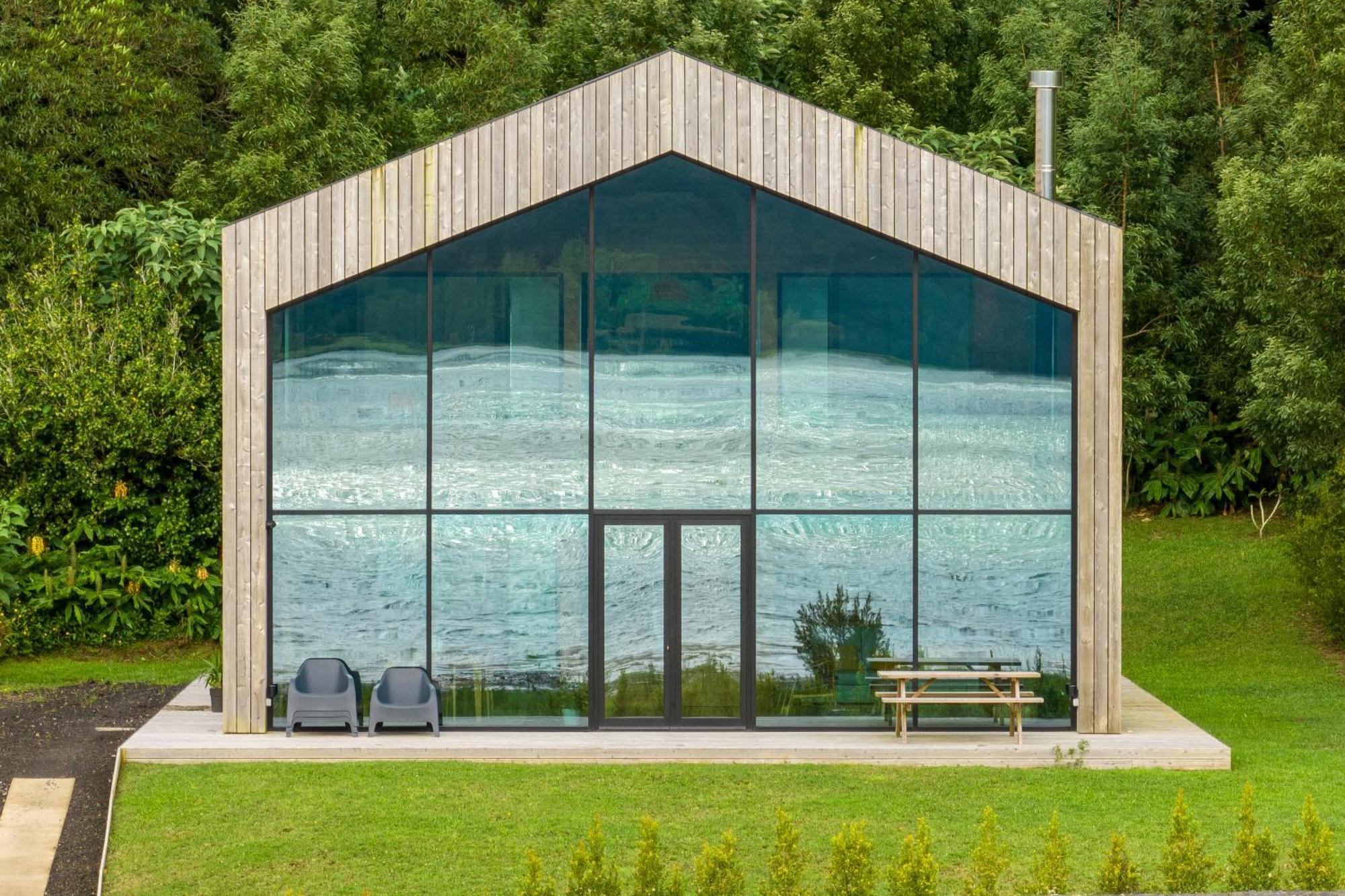 Sete Cidades Lake Cabin - Casa Da Lagoa 蓬塔德尔加达 外观 照片