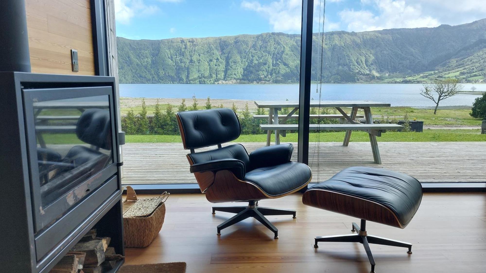 Sete Cidades Lake Cabin - Casa Da Lagoa 蓬塔德尔加达 外观 照片